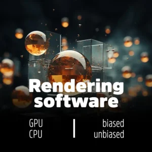 Rendering software